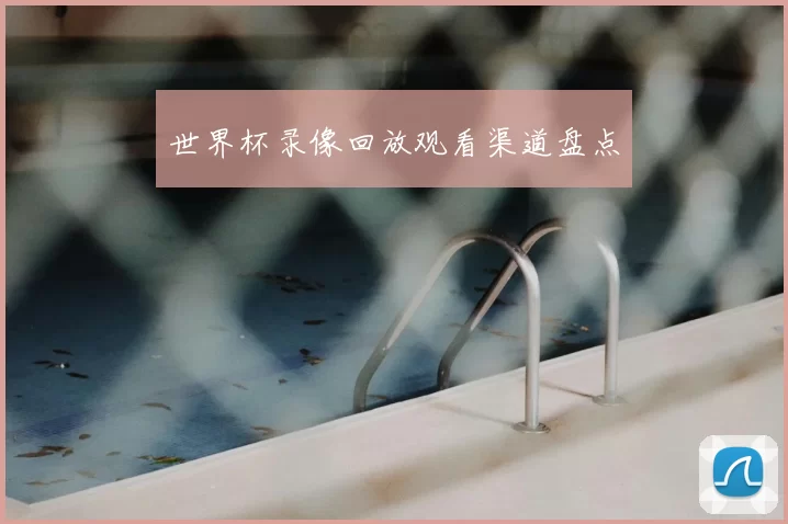 世界杯录像回放观看渠道盘点